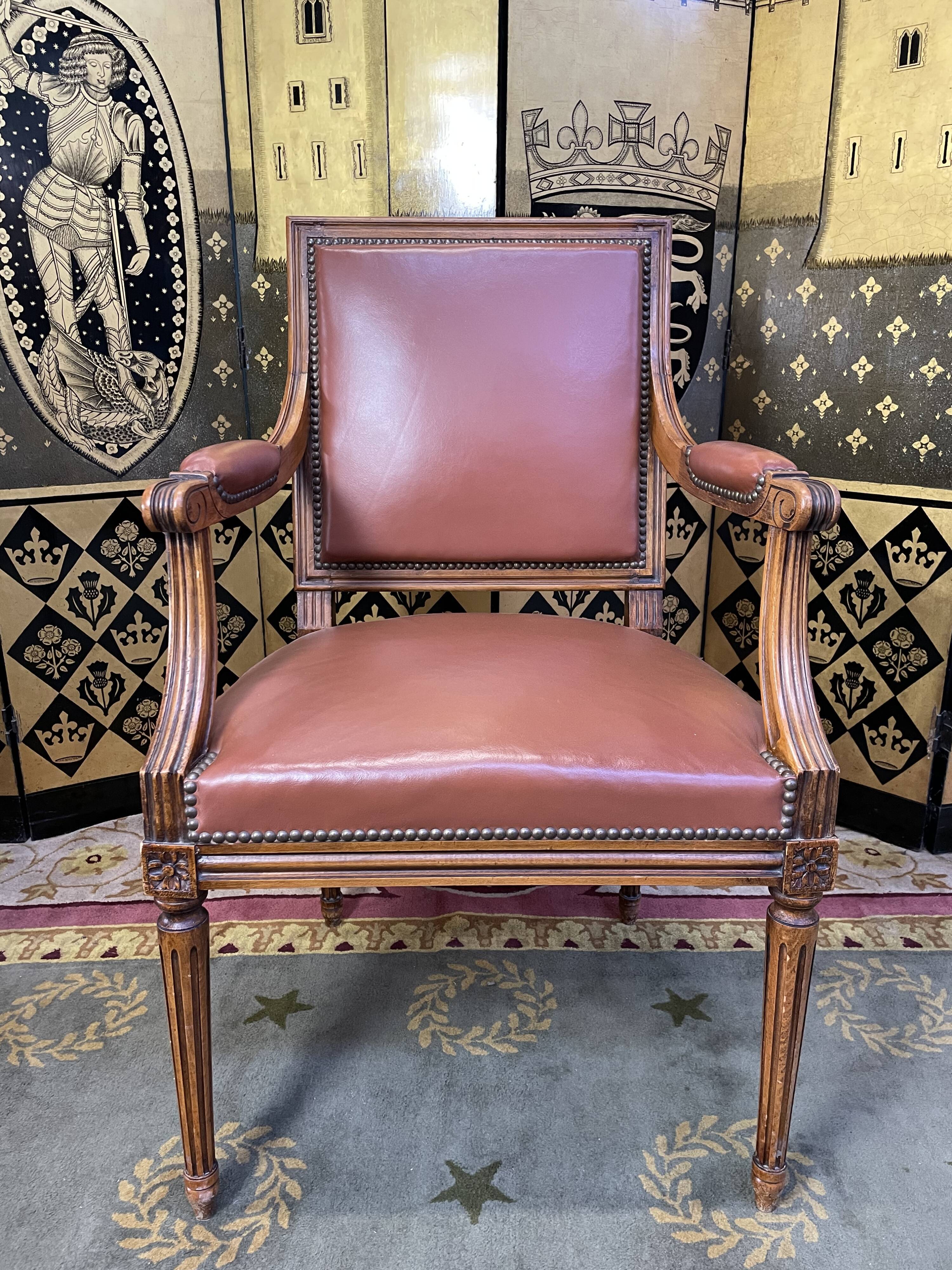 Louis XVI style office chair