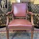 Fauteuil de bureau de style Louis XVI