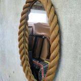 Oval rope mirror