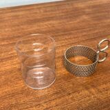 Mid-century Finnish Tsaikka tea glass by Timo Sarpaneva for Iittala.