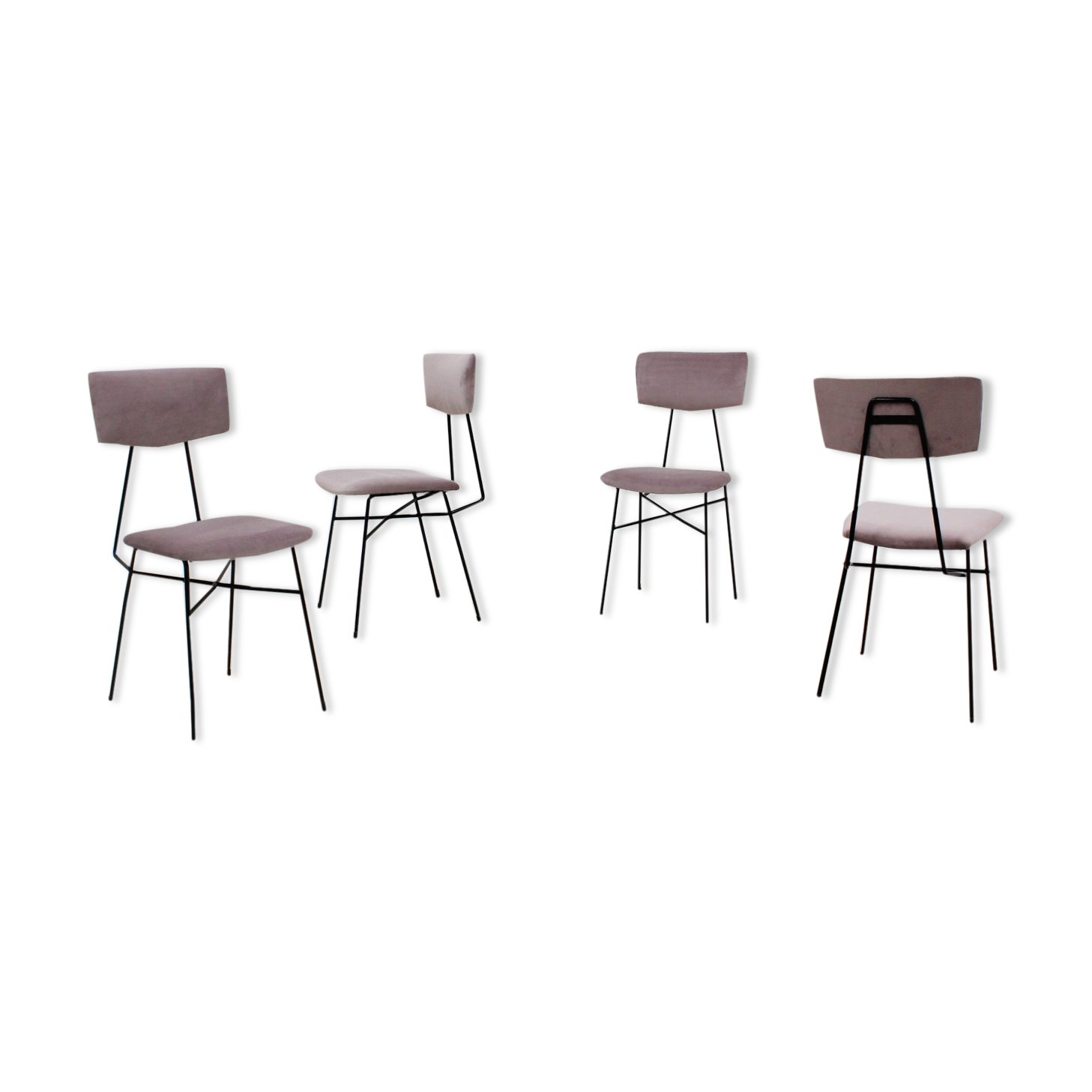 Italian dining chairs, 1950