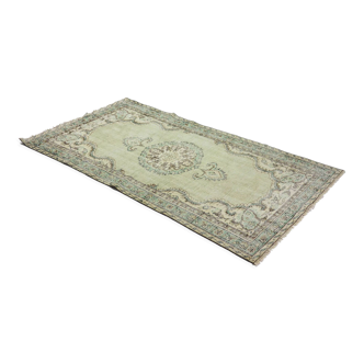 Tapis vintage Anatolien fait main 256 cm x 134 cm