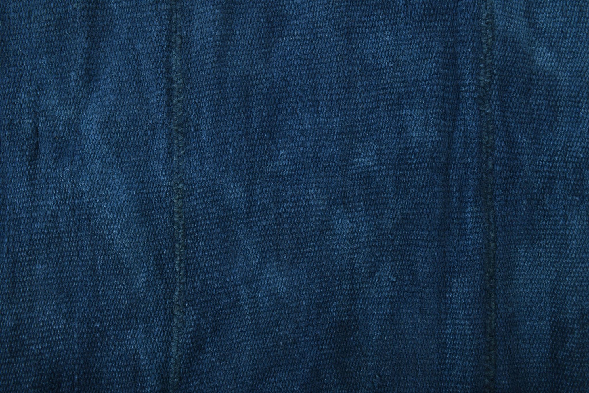 Shades Of Blue Vintage Kilim Rug, 144x207Cm