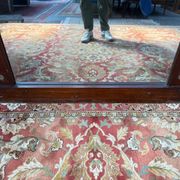 Grand miroir de parquet époque Empire – Bronze doré – XIXe siècle