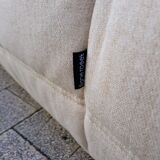 Togo beige wool sofa