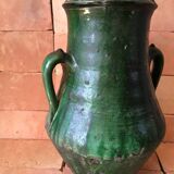 TAMEGROUTE POTTERY VASE IN GLAZED TERRACOTTA