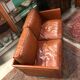 3-piece classic English leather lounge