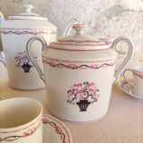 Art Deco porcelain coffee set - Ch. Ahrenfeldt - la maîtrise