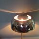 Lampe de table métal chromé vintage 70s SB
