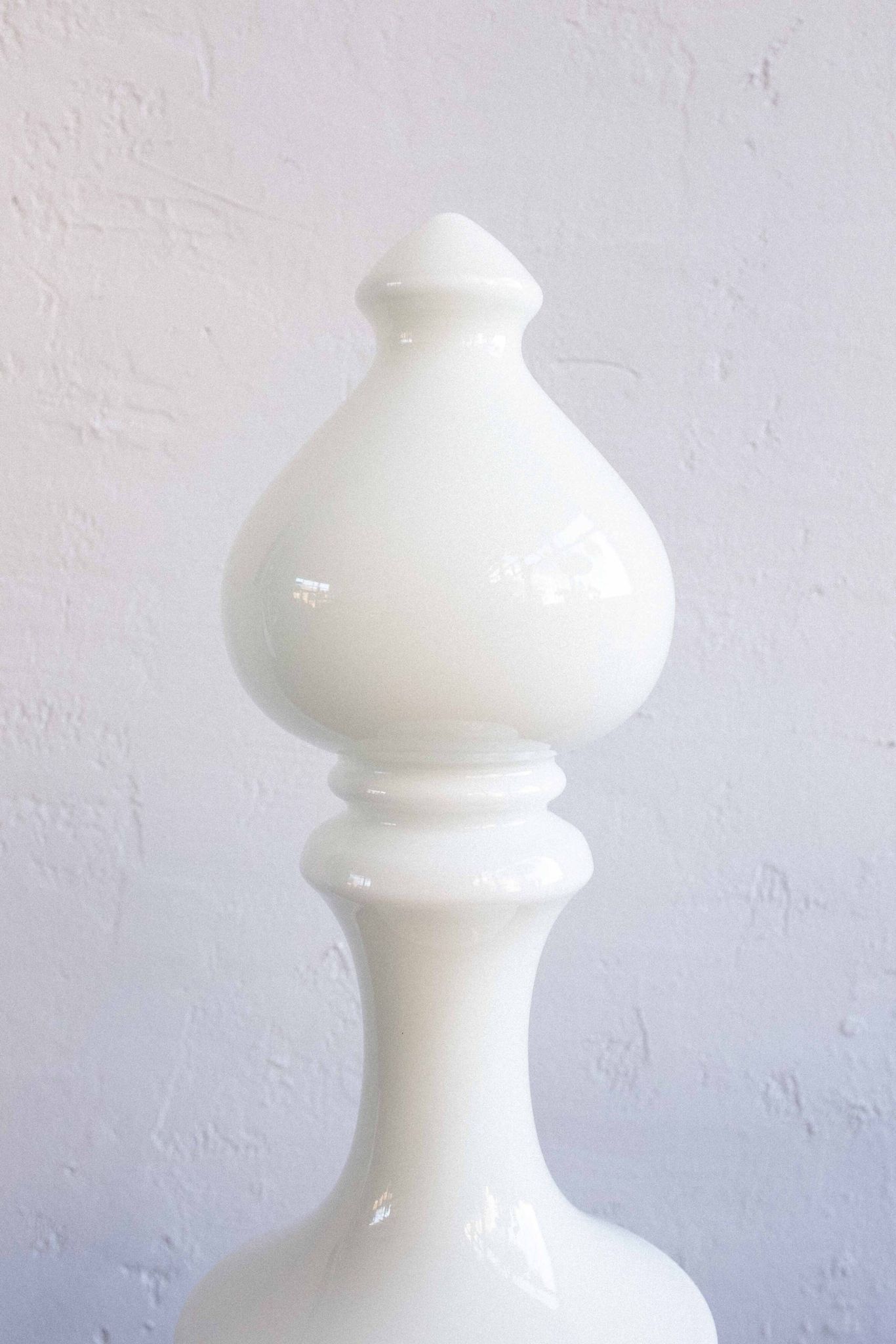 Vintage Czechoslovak Bishop Glass Lamp by Ivan Jakeš, 1970s