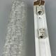 60s 70s wall lamp Hofmeister Leuchten Germany Wall Sconce Ice Glass