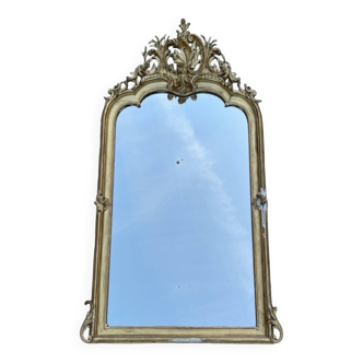 19th century golden mirror