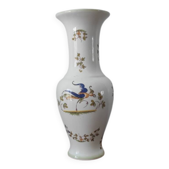 Vase Moustiers inspiration Japon