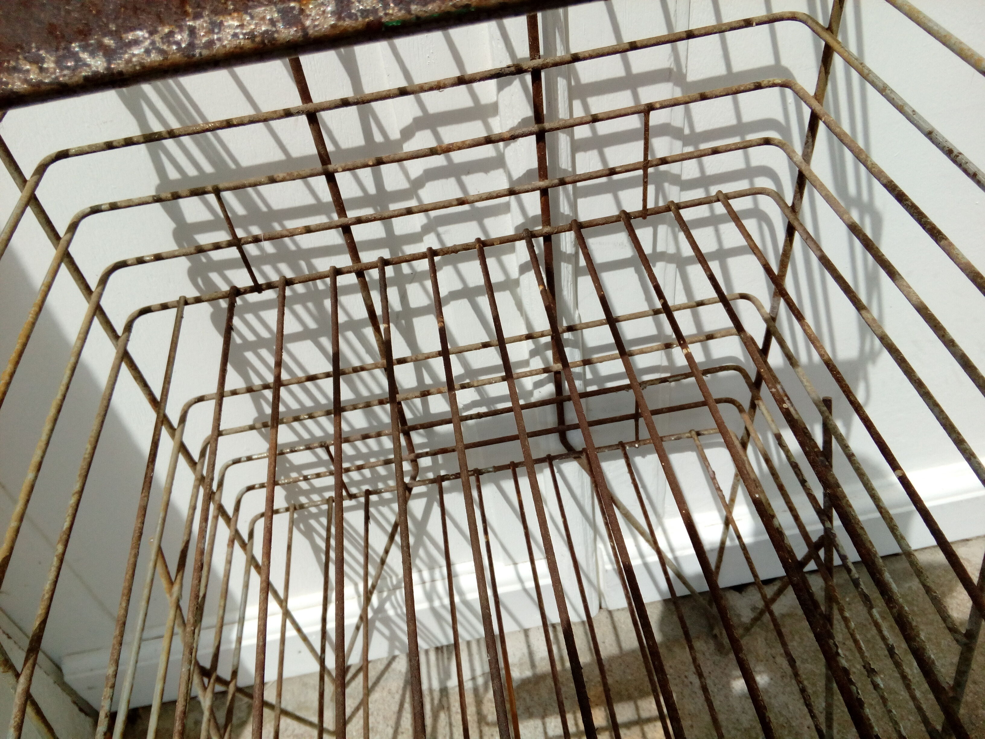 Grocery store display, trade shelf