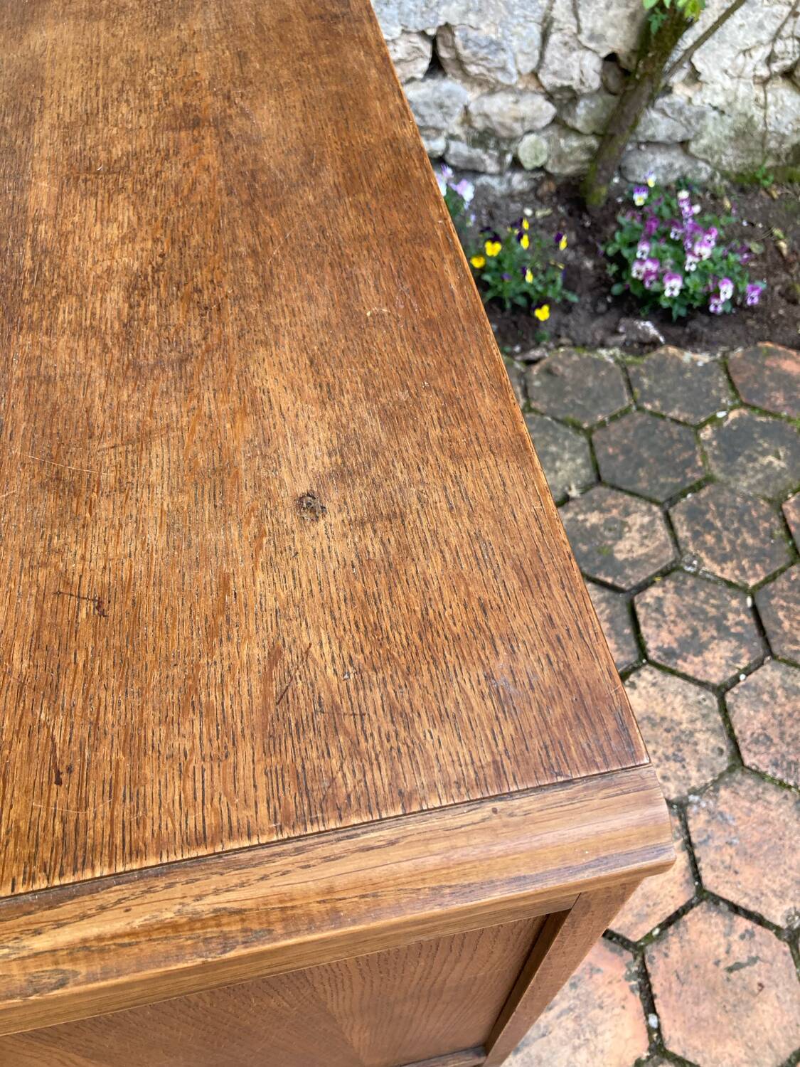 Antique Art Deco style chest of drawers