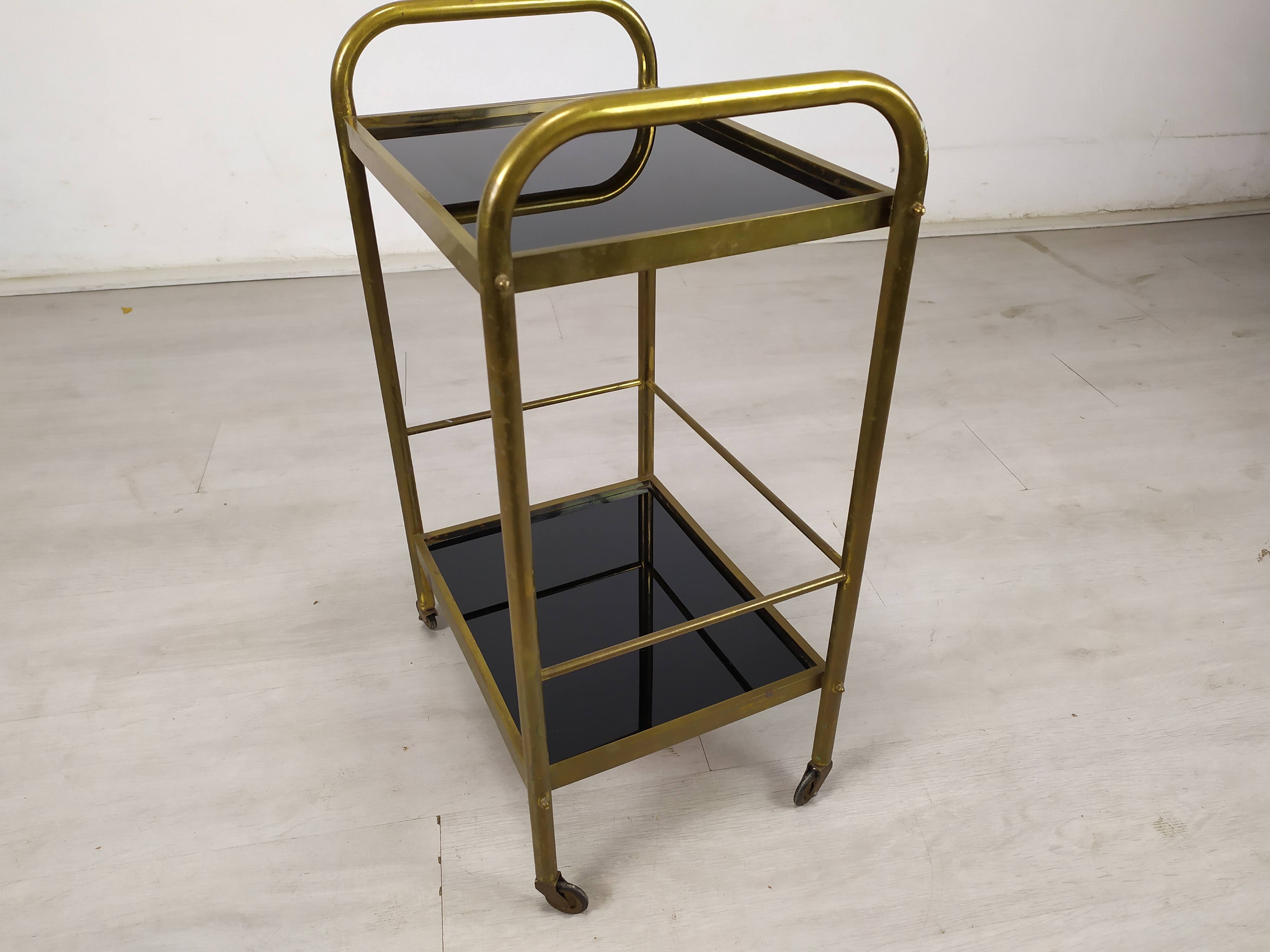 Vintage brass rolling service