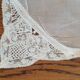 Lot 2 petits napperons faits mains