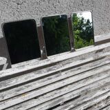 Triptych barber mirror