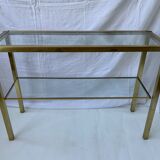 Brass console