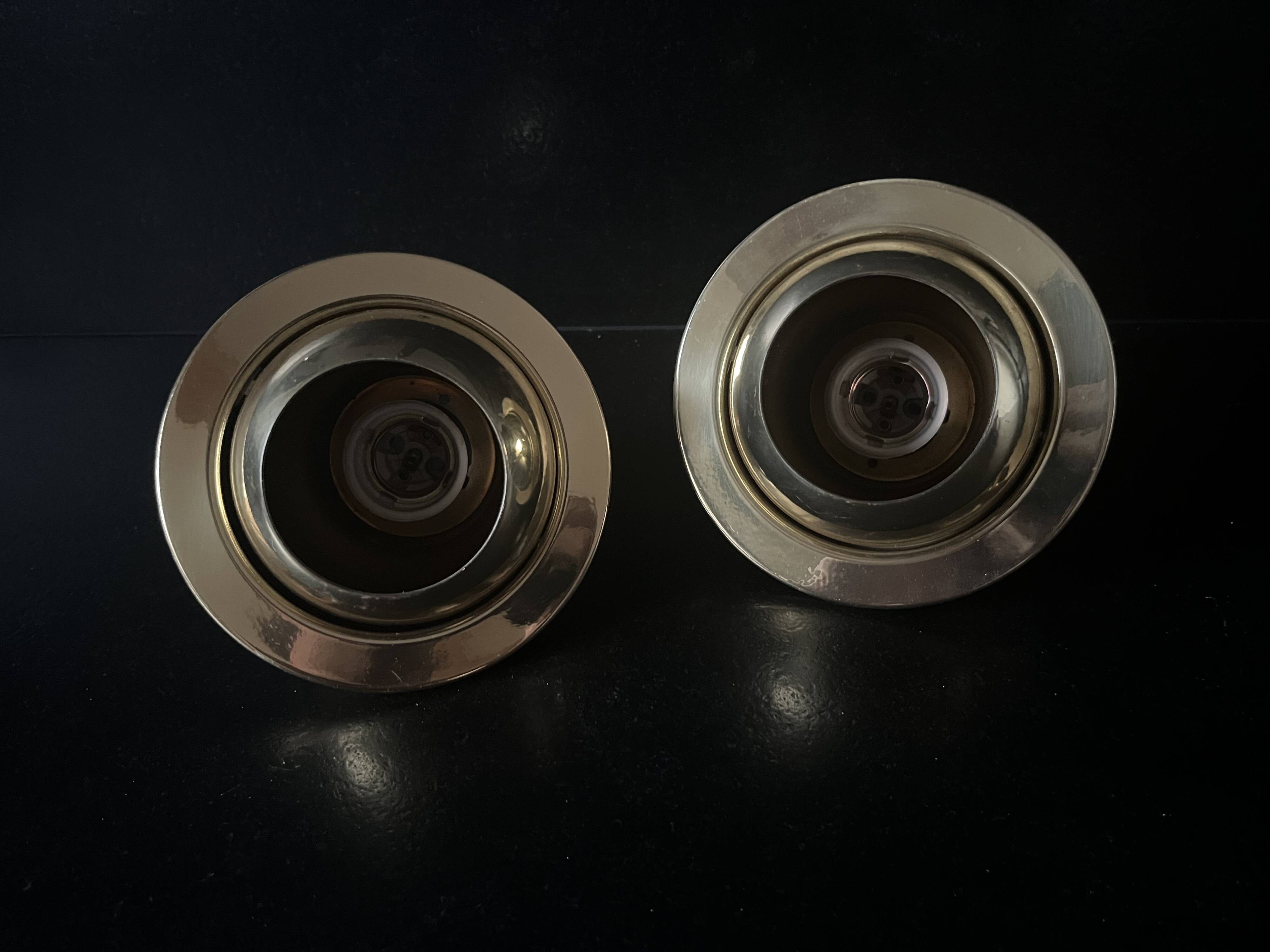 Spot orientable en laiton Hustadt Leuchten