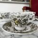 6 Ridgway Staffordshire Windsor teacups and saucers