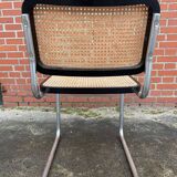 Cesca design chair b32 model black and chrome