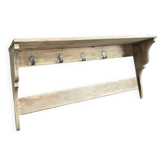 Solid wood kitchen shelf