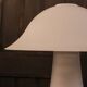 1970s Italian Murano lamp in white glass