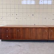 Meuble bas en palissandre vintage