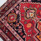 Antique Persian Hamadan rug 3.5' x 4.8' (107cm x 146cm) 1920s - 1C1207