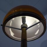 Brass and Glass Floor Lamp, 1970s