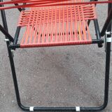 Pretty scoubidou folding armchair
