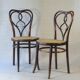 Two Thonet chairs No. 561 from the USA catalogue. Around 1925.