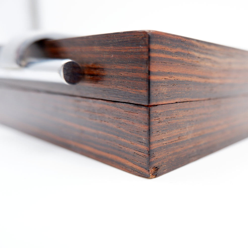 Art Deco box in wood and metal attributed to the DESNY House - 1930s