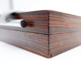 Art Deco box in wood and metal attributed to the DESNY House - 1930s