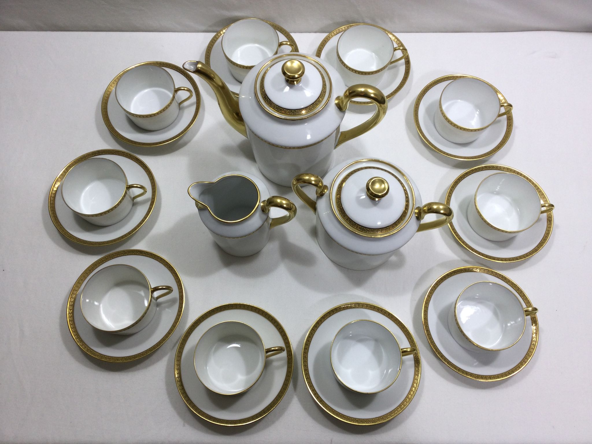 Limoges - Service à thé Porcelaine