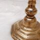 Golden bronze candlestick 13th century