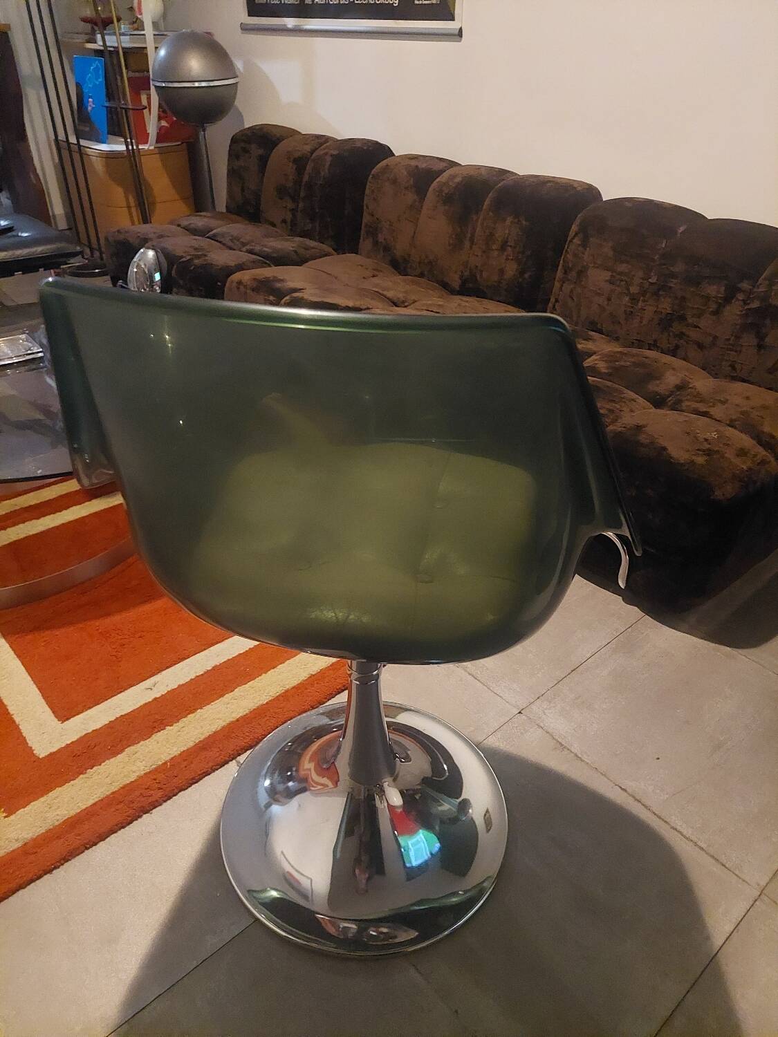 Roche Bobois swivel chair