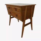 Scandinavian console cabinetmaker's cabinet, side table