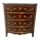 20th century rosewood and mahogany chest of drawers