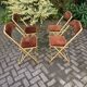 4 folding chairs, Chaisor, 1970