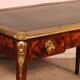 Bureau de style Louis XV en marqueterie - 19° siècle