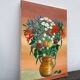 Painting of a bouquet / oil painting on canvas