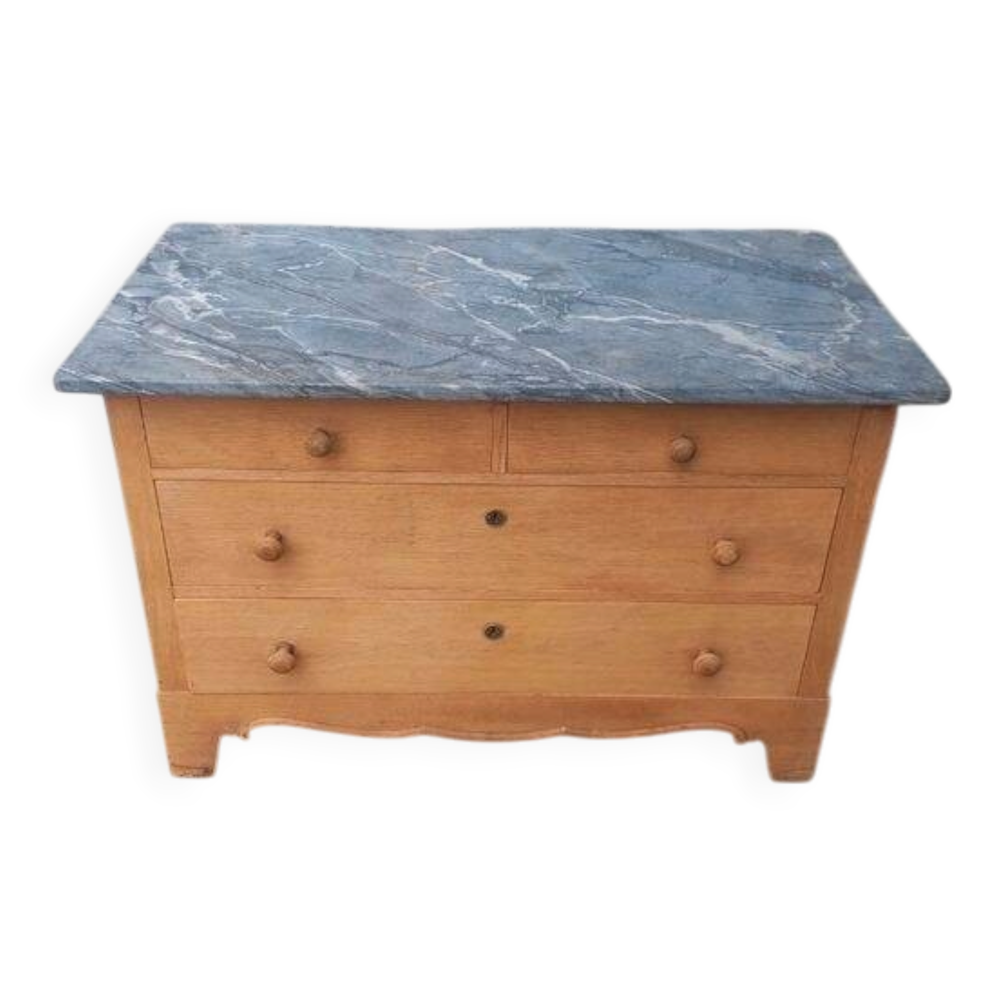 Marble top chest of drawers
