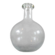 Grande carafe, bouteille vintage en verre soufflé artisanal