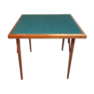Table de bridge pliante ancienne (1er moitié XXè )