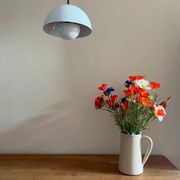 Vintage Louis Poulsen Flowerpot Lamp - Verner Panton - VP1 - Enamel