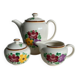 Villeroy and Boch Campagna coffee/teapot set, milk jug, sugar bowl