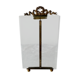 Napoleon 3 photo frame in beveled glass and brass
