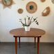 Vintage teak round table